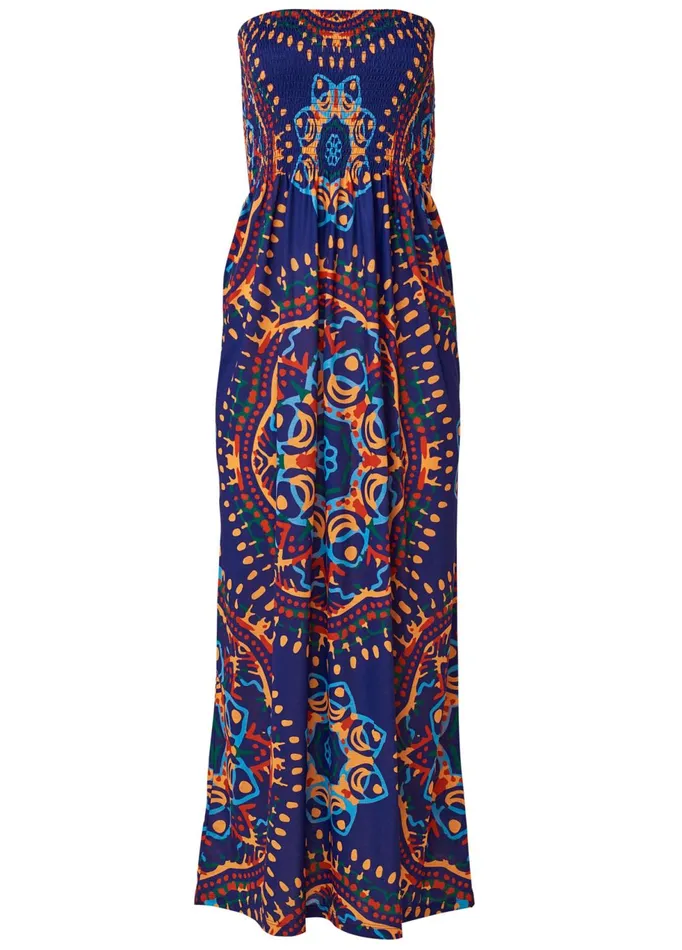 MAXI DRESS Navy Multi Women VENUS Maxi Dresses