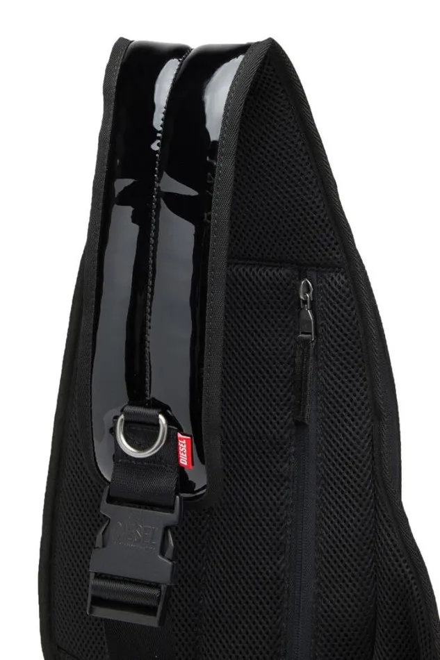 Men 1drPod Sling Bag Black Diesel Backpacks Men 1drPod Sling Bag Black Diesel Backpacks