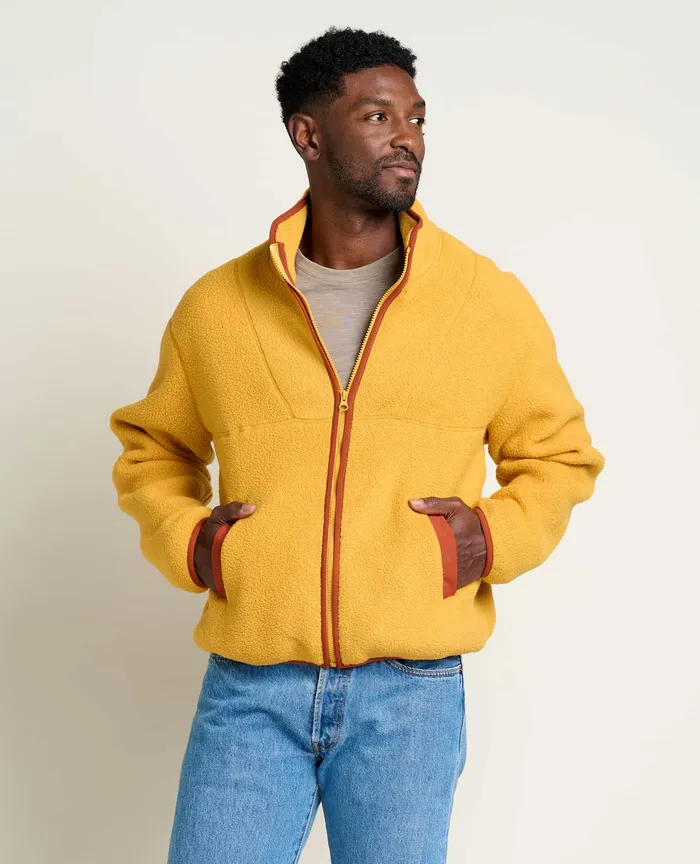 Men8217s Campo Fleece Zip Jacket Acorn Jackets and Layers ToadandCo Men8217s