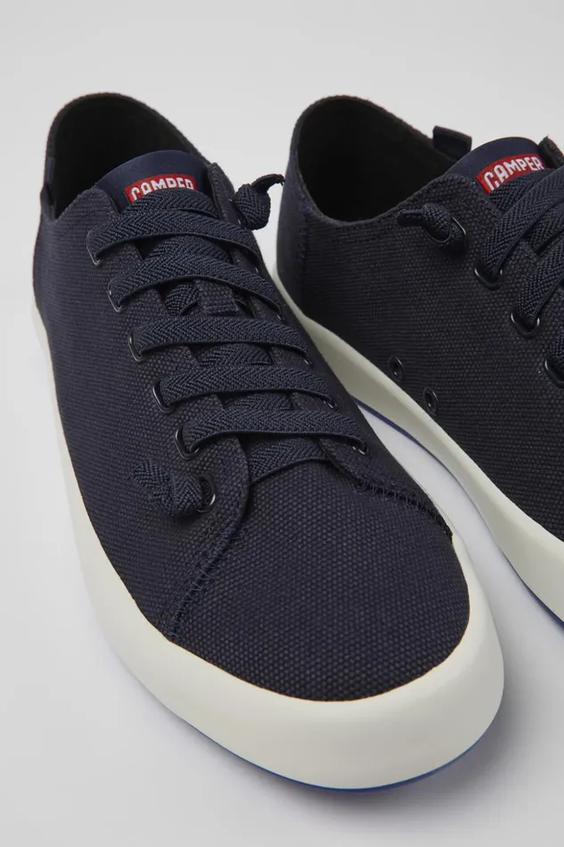 Men Andratx Blue Textile Sneaker Camper Sneakers