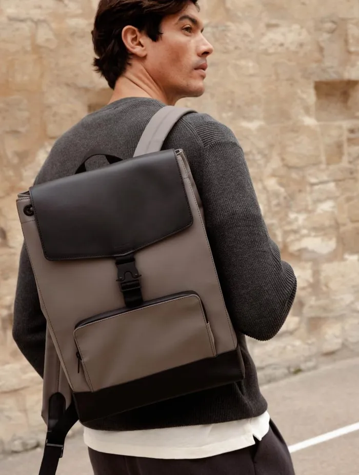 Men Backpacks Bobbies Kotor Taupe