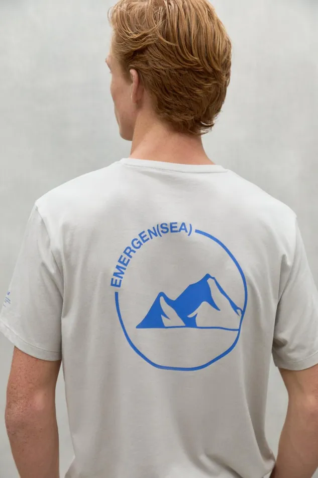 Men Beige Chester TShirt Ecoalf TShirts