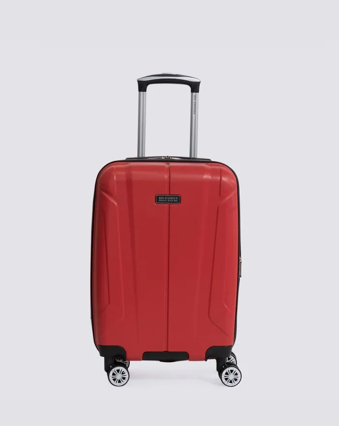 Men Ben Sherman Bags and Luggage Derby Hardside Carry On Luggage 8211 Lipstick Red Men Ben Sherman Bags and Luggage Derby Hardside Carry On Luggage 8211 Lipstick Red
