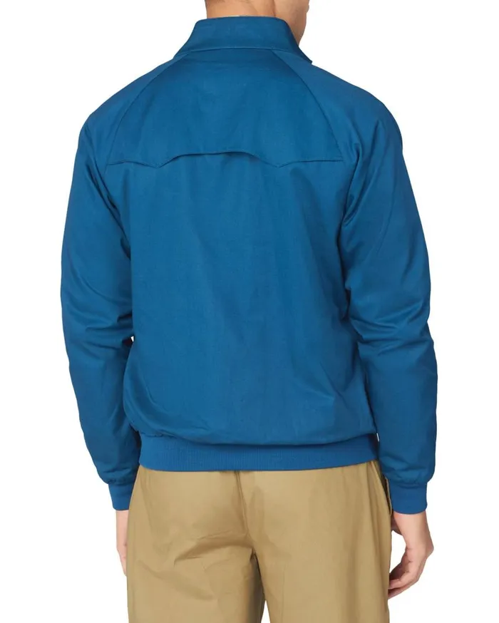 Men Ben Sherman Harrington Jackets Signature Harrington Jacket 8211 Sea