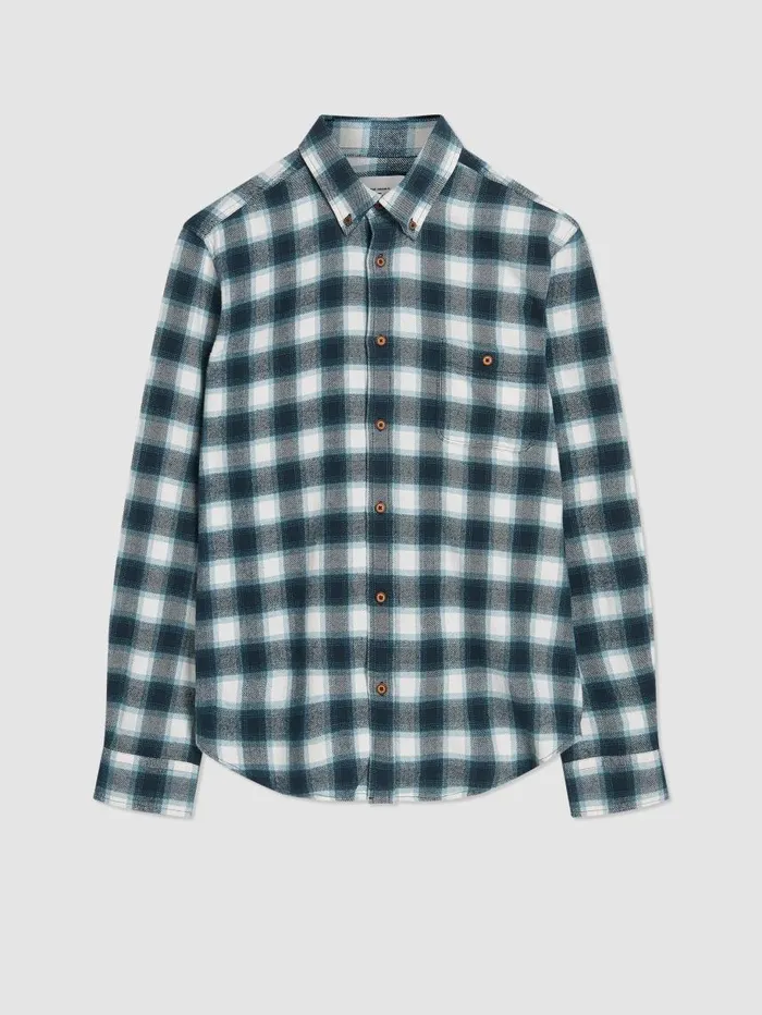 Men Ben Sherman Heritage Check Shirts Brushed Ombre Check LongSleeve Shirt Men Ben Sherman Heritage Check Shirts Brushed Ombre Check LongSleeve Shirt