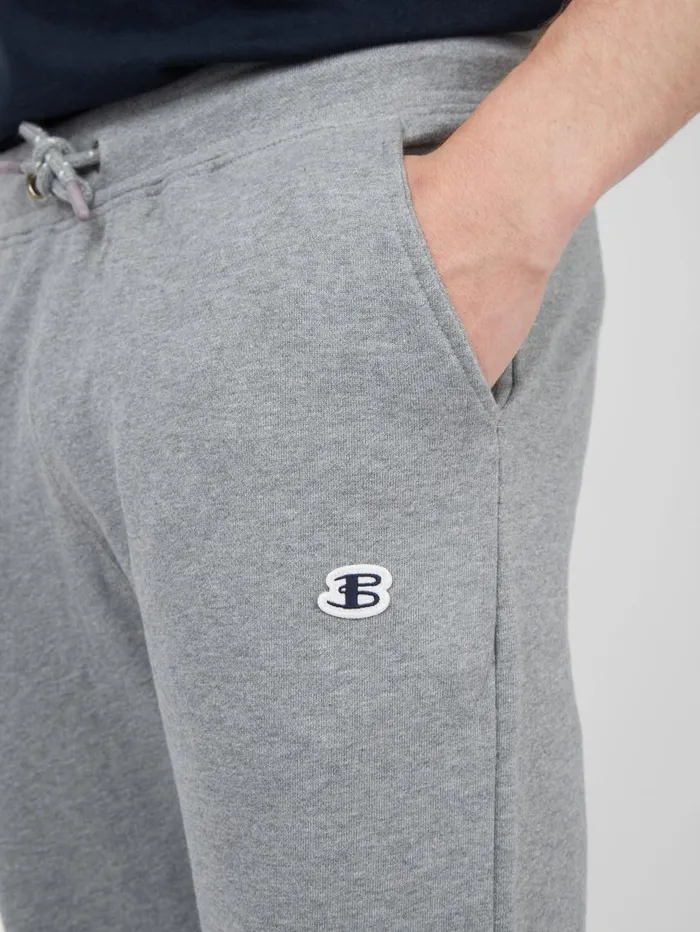 Men Ben Sherman Joggers and Track Pants B By Drawcord Jogger Pant 8211 Steel