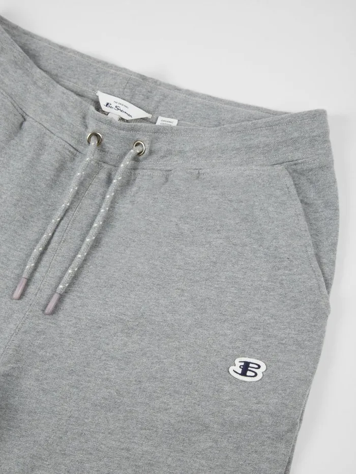 Men Ben Sherman Joggers and Track Pants B By Drawcord Jogger Pant 8211 Steel