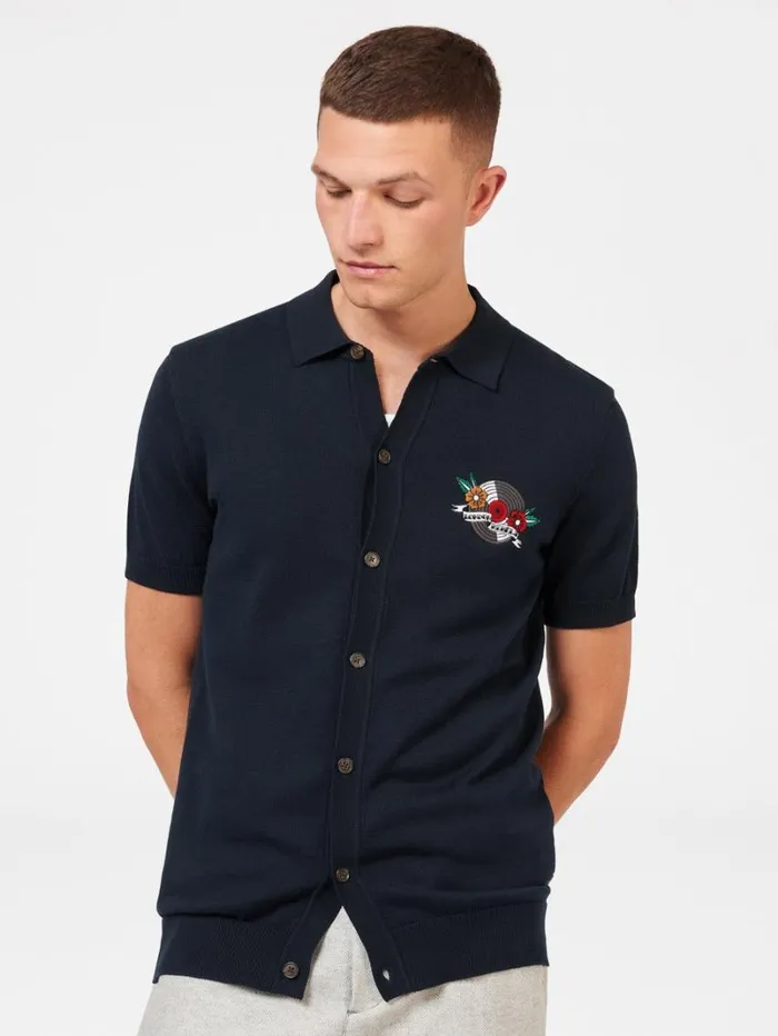 Men Ben Sherman Mod Knit Polos B By London Rebels Knit Polo