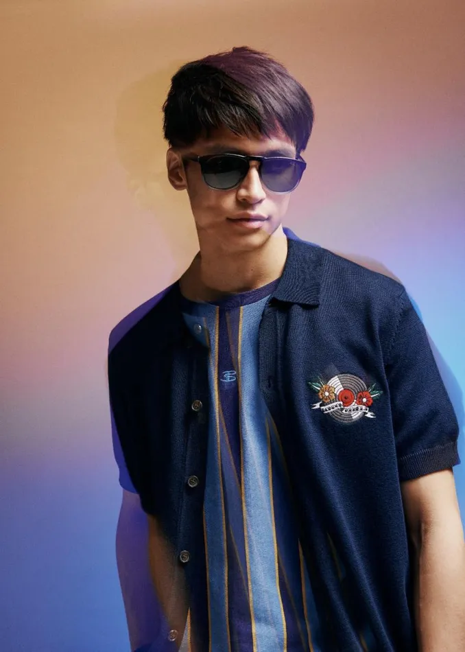 Men Ben Sherman Mod Knit Polos B By London Rebels Knit Polo Men Ben Sherman Mod Knit Polos B By London Rebels Knit Polo