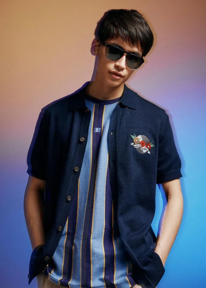 Men Ben Sherman Mod Knit Polos B By London Rebels Knit Polo Men Ben Sherman Mod Knit Polos B By London Rebels Knit Polo