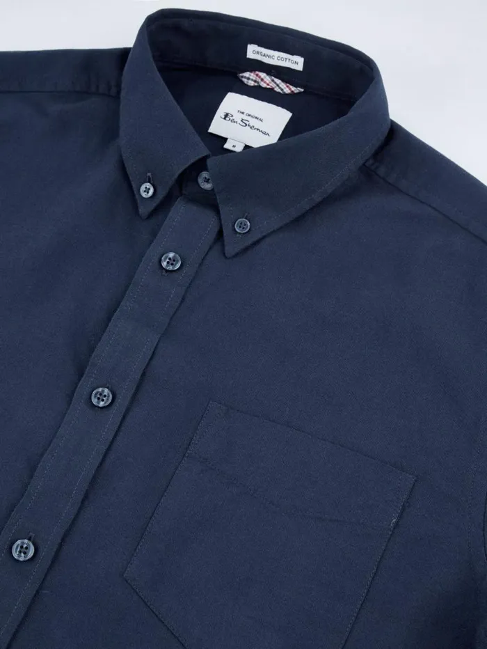 Men Ben Sherman Oxford Shirts ShortSleeve Signature Oxford Shirt