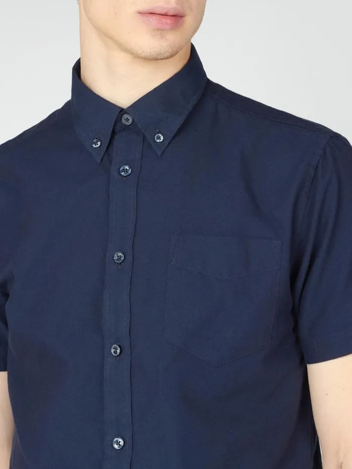 Men Ben Sherman Oxford Shirts ShortSleeve Signature Oxford Shirt