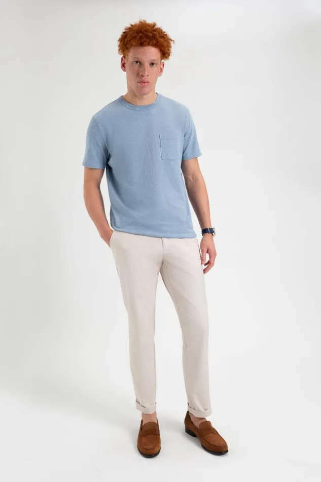 Men Ben Sherman Pants and Chinos Everyday Slim Fit Chino Pant 8211 Putty