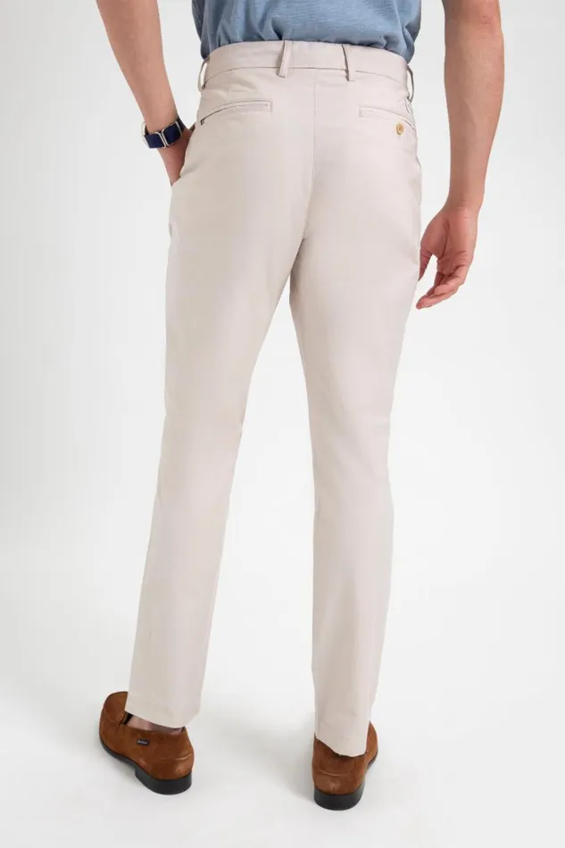 Men Ben Sherman Pants and Chinos Everyday Slim Fit Chino Pant 8211 Putty