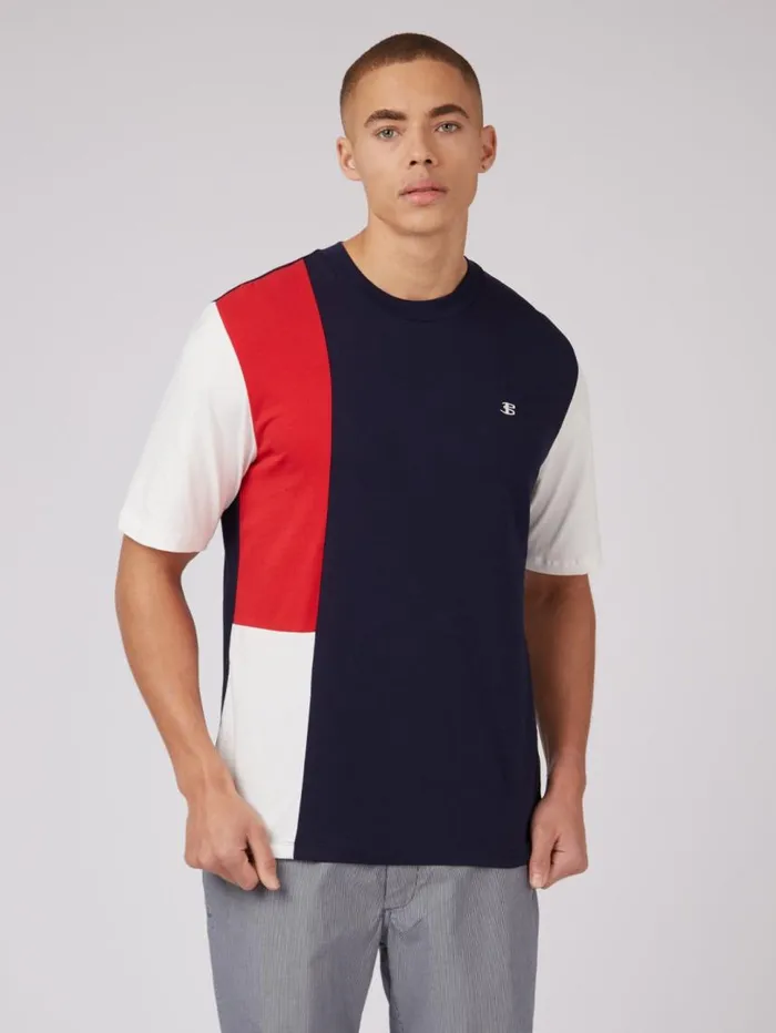 Men Ben Sherman TShirts and Graphic Tees B By Colorblock Tee Men Ben Sherman TShirts and Graphic Tees B By Colorblock Tee