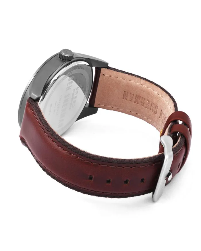 Men Ben Sherman Watches Spitalfields Outdoor Watch 8211 BrownGreyGun