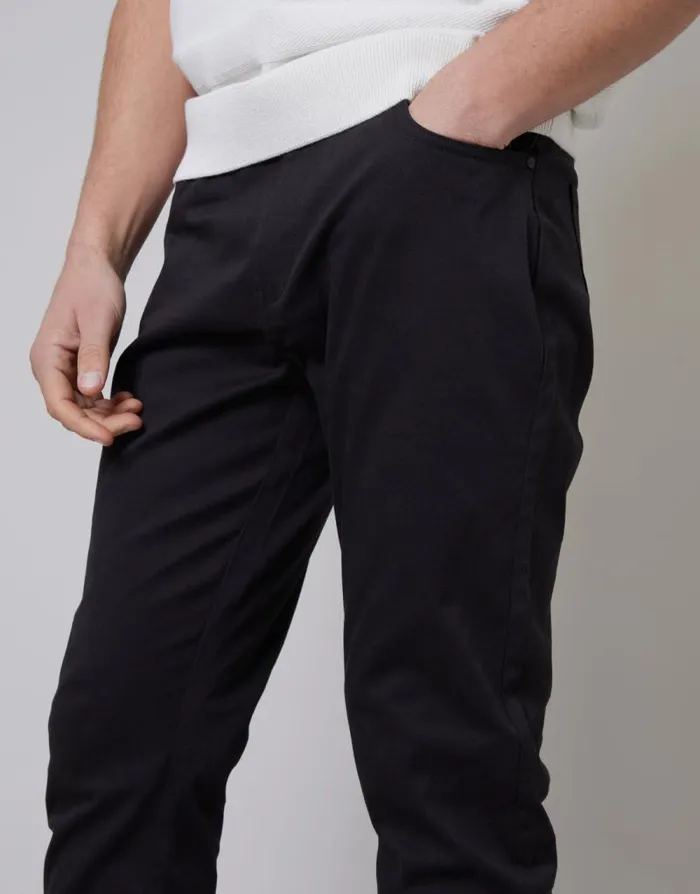 Men Black Slim Fit 5 Pocket Chino Trousers Threadbare Chinos Men Black Slim Fit 5 Pocket Chino Trousers Threadbare Chinos