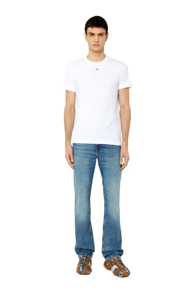 Men Bootcut Jeans 2021 DVocs E09ei Medium Blue Diesel Bootcut