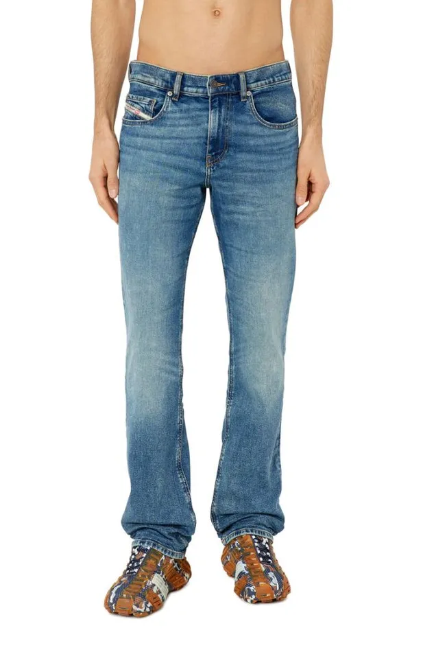 Men Bootcut Jeans 2021 DVocs E09ei Medium Blue Diesel Bootcut Men Bootcut Jeans 2021 DVocs E09ei Medium Blue Diesel Bootcut
