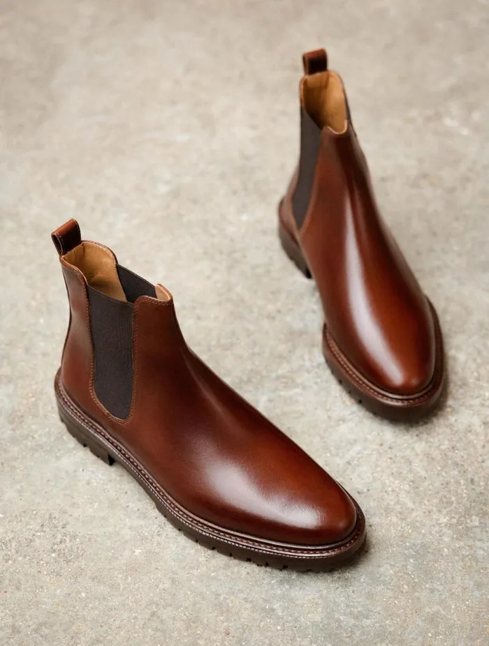 Men Boots Bobbies Fargo Coffee Liqueur