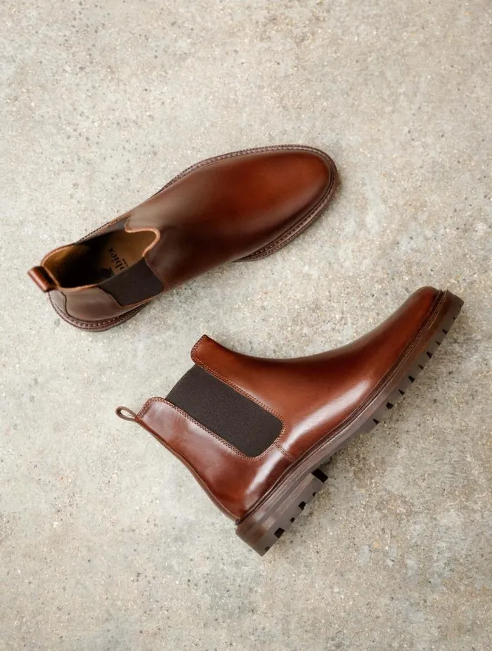 Men Boots Bobbies Fargo Coffee Liqueur