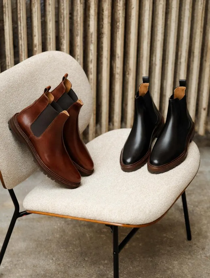 Men Boots Bobbies Fargo Coffee Liqueur