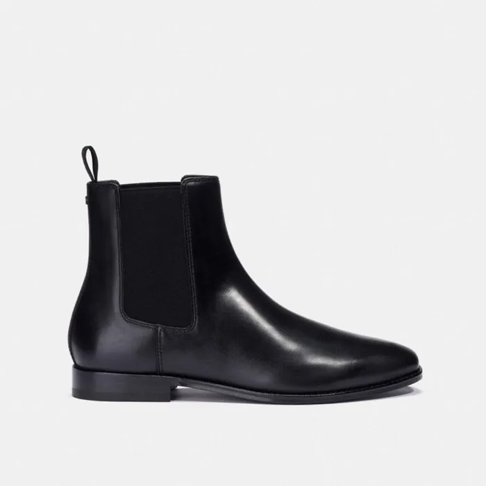 Men Boots Coach Metropolitan Chelsea Boot Black