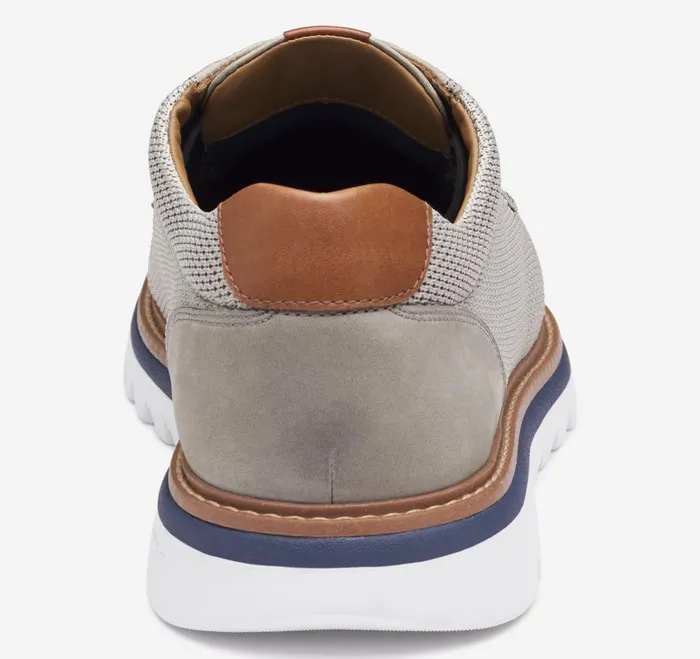 Men Braydon Knit Plain Toe Gray Knit JohnstonandMurphy LaceUps Men Braydon Knit Plain Toe Gray Knit JohnstonandMurphy LaceUps