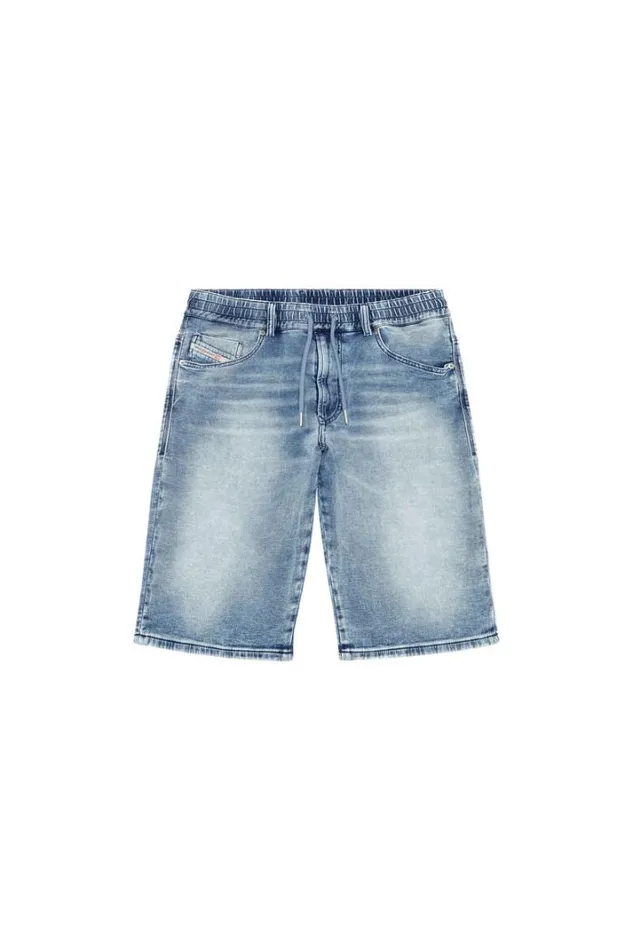 Men DKrooleyShort Jogg Light Blue Diesel Trousers And Shorts Men DKrooleyShort Jogg Light Blue Diesel Trousers And Shorts