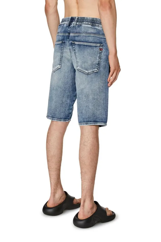 Men DKrooleyShort Jogg Light Blue Diesel Trousers And Shorts Men DKrooleyShort Jogg Light Blue Diesel Trousers And Shorts