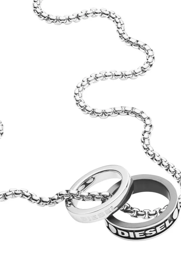 Men Dx1168 Silver Diesel Jewelry