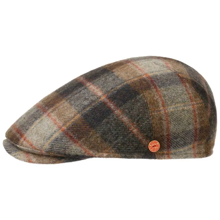 Men Flat Caps Mayser Sidney Plus British Lambswool Flat Cap Blue Men Flat Caps Mayser Sidney Plus British Lambswool Flat Cap Blue