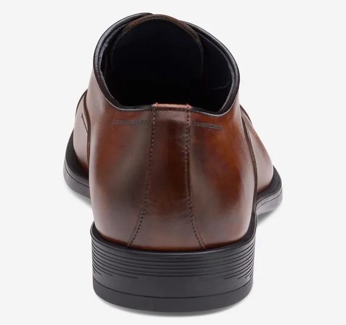 Men Flynch Cap Toe Tan Italian Calfskin JohnstonandMurphy LaceUps Men Flynch Cap Toe Tan Italian Calfskin JohnstonandMurphy LaceUps