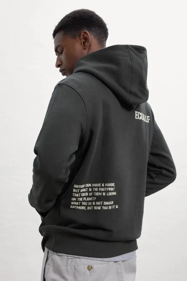 Men Green Army Sweatshirt Ecoalf Sweatshirts