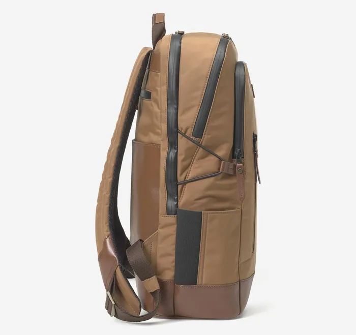 Men Hudson Waterproof Backpack Cognac JohnstonandMurphy Backpacks and Briefcases Men Hudson Waterproof Backpack Cognac JohnstonandMurphy Backpacks and Briefcases