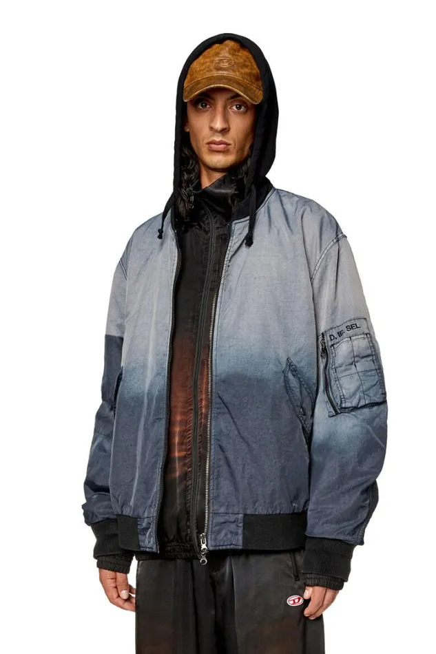 Men JCommon Blue Diesel Outerwear And Jackets Men JCommon Blue Diesel Outerwear And Jackets