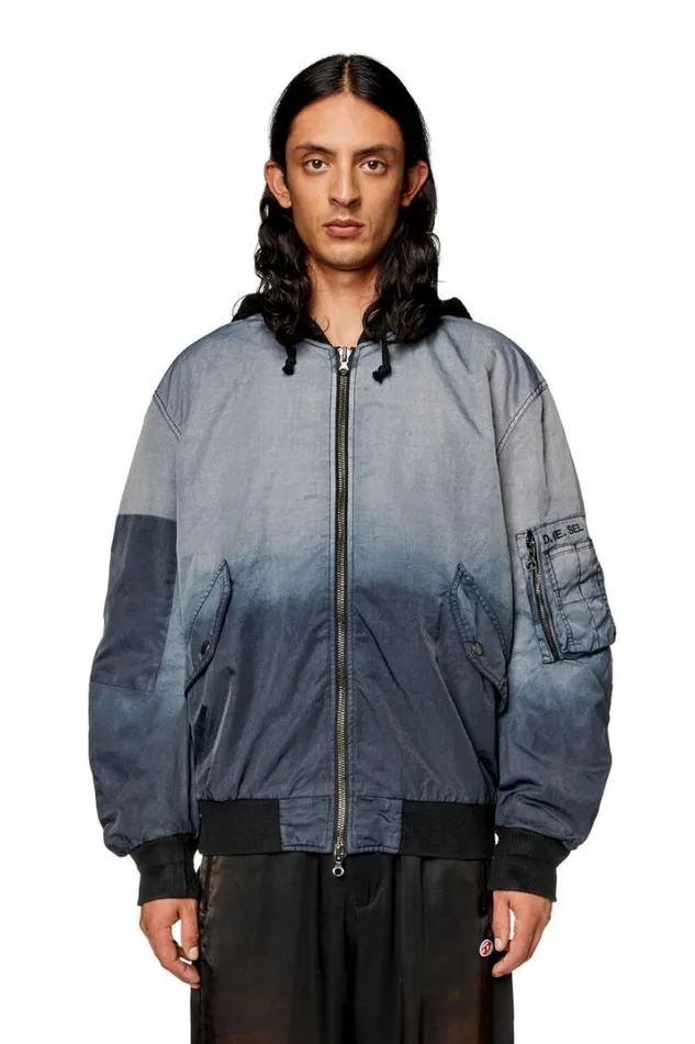 Men JCommon Blue Diesel Outerwear And Jackets Men JCommon Blue Diesel Outerwear And Jackets