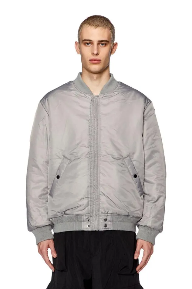 Men JMattan White Diesel Outerwear And Jackets Men JMattan White Diesel Outerwear And Jackets
