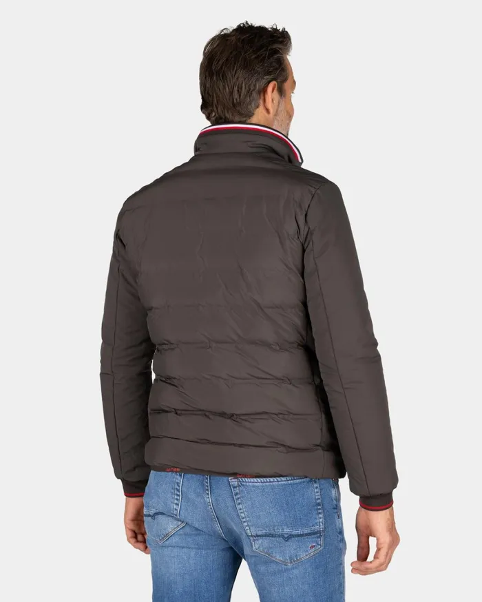 Men Jackets NZA New Zealand Auckland Brown Polyester Bomber Jacket 8211 Mud Men Jackets NZA New Zealand Auckland Brown Polyester Bomber Jacket 8211 Mud
