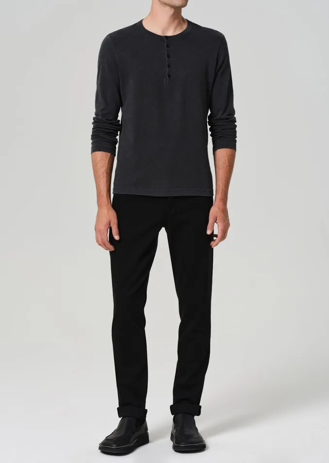 Men Jeans Citizens Of Humanity London Tapered Slim Cashmere Denim In Starless