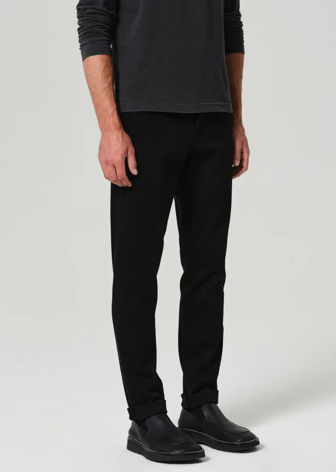 Men Jeans Citizens Of Humanity London Tapered Slim Cashmere Denim In Starless