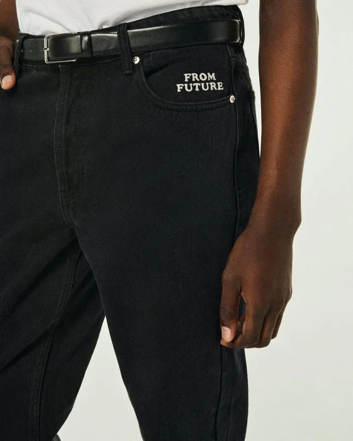 Men Jeans From Future Tapered Jackson Jeans Washed Black