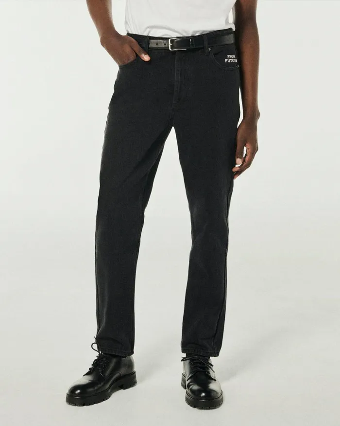 Men Jeans From Future Tapered Jackson Jeans Washed Black
