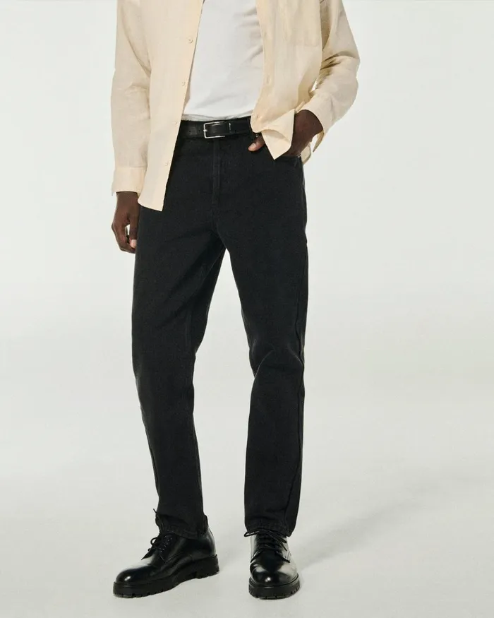 Men Jeans From Future Tapered Jackson Jeans Washed Black