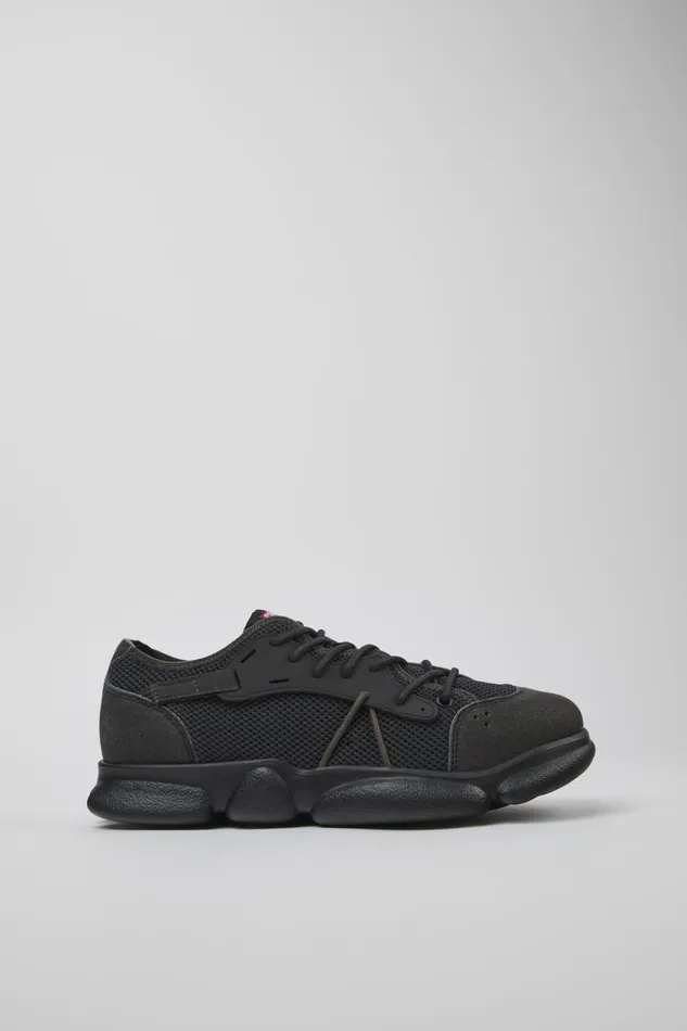 Men Karst Sorona Gray And Black Textile Sneaker Camper Sneakers Men Karst Sorona Gray And Black Textile Sneaker Camper Sneakers