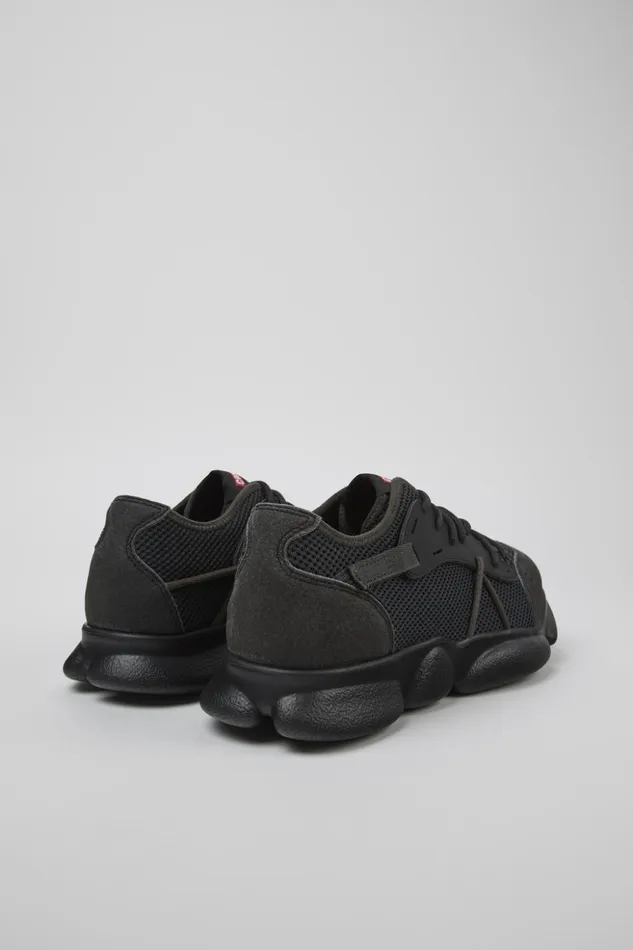 Men Karst Sorona Gray And Black Textile Sneaker Camper Sneakers Men Karst Sorona Gray And Black Textile Sneaker Camper Sneakers