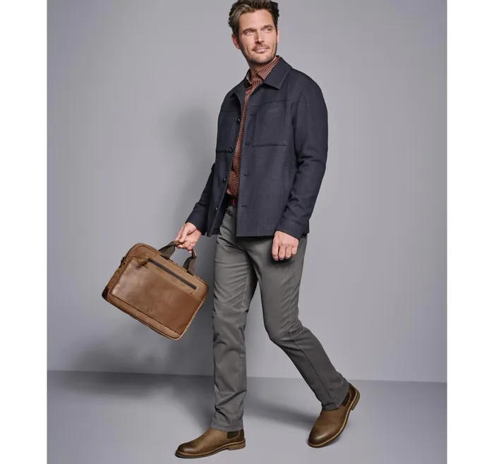 Men Knit Shirt Jacket Navy JohnstonandMurphy Coats Jackets and Vests Men Knit Shirt Jacket Navy JohnstonandMurphy Coats Jackets and Vests