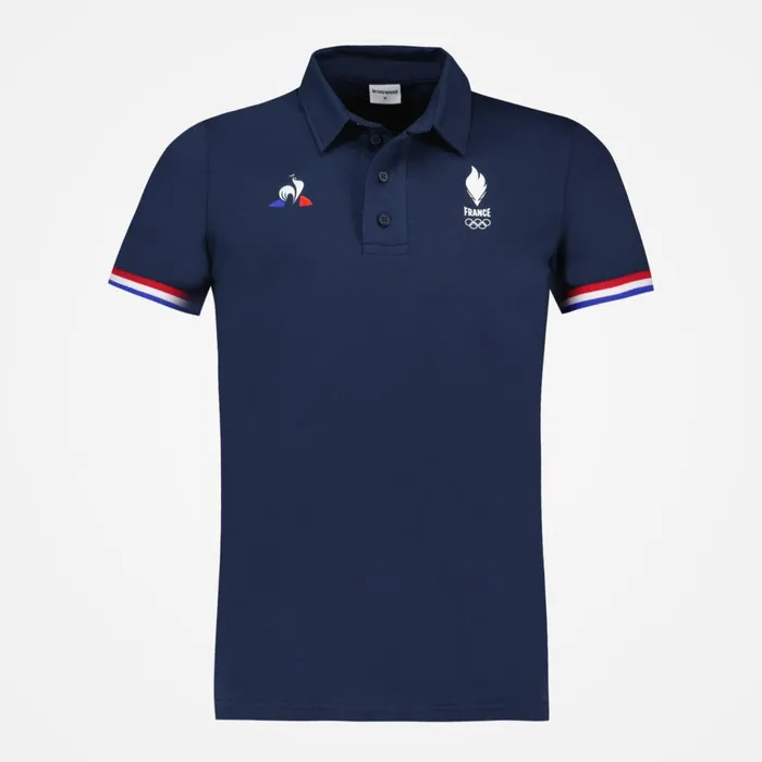 Men Le Coq Sportif Polos Shirts Paris 2024 Polo Shirt Dress Blues Men Le Coq Sportif Polos Shirts Paris 2024 Polo Shirt Dress Blues