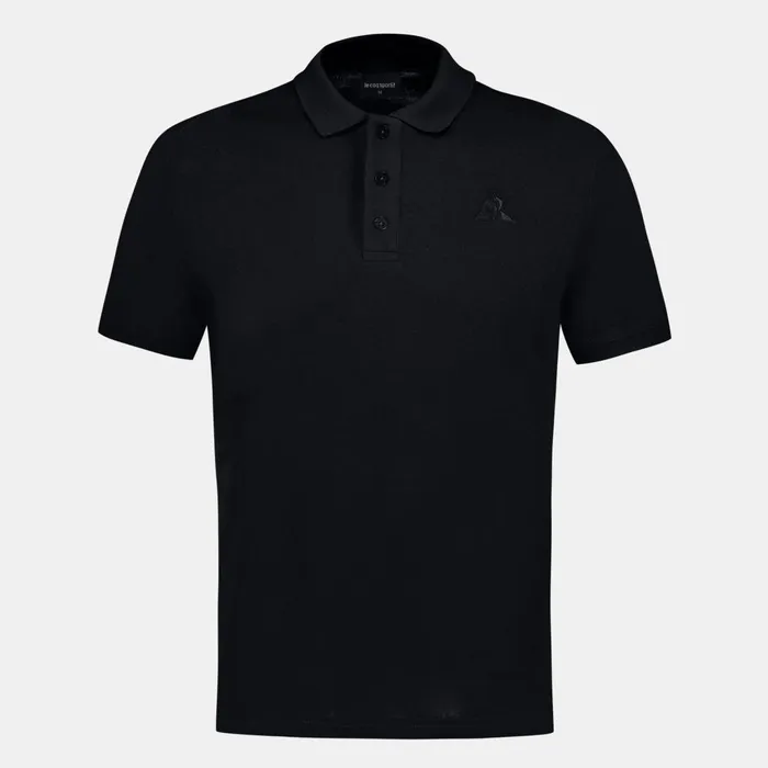 Men Le Coq Sportif Polos Shirts Ton Sur Ton Polo Shirt En Jersey Piqu Coton Black Men Le Coq Sportif Polos Shirts Ton Sur Ton Polo Shirt En Jersey Piqu Coton Black