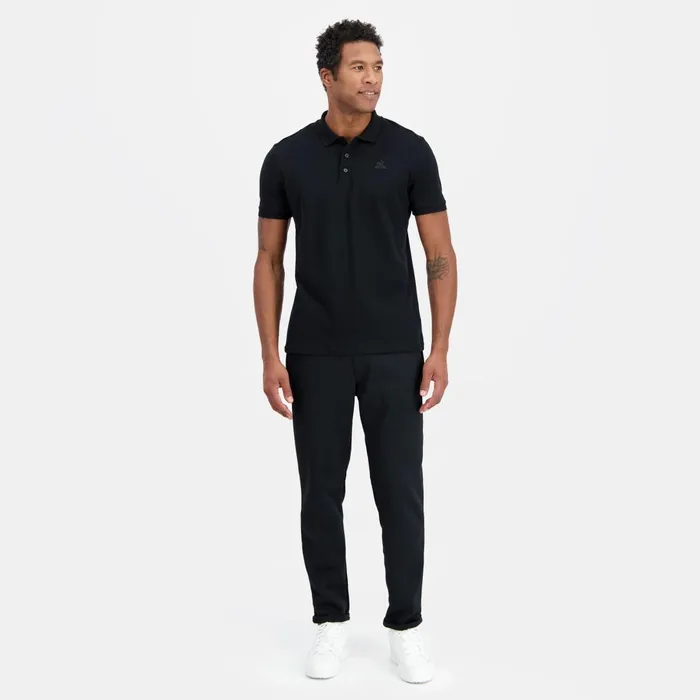 Men Le Coq Sportif Polos Shirts Ton Sur Ton Polo Shirt En Jersey Piqu Coton Black Men Le Coq Sportif Polos Shirts Ton Sur Ton Polo Shirt En Jersey Piqu Coton Black